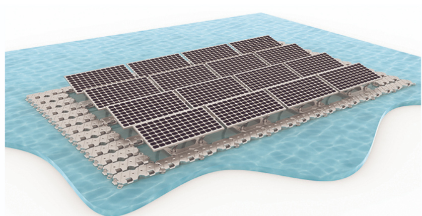 floating solar mounting kits