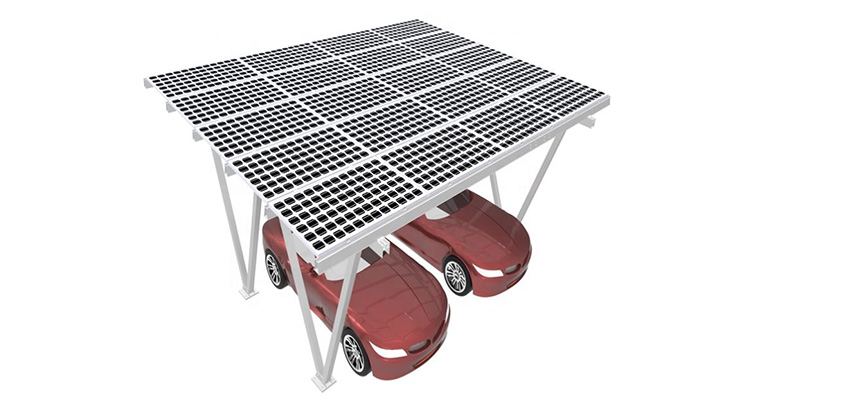 aluminum solar carport structure