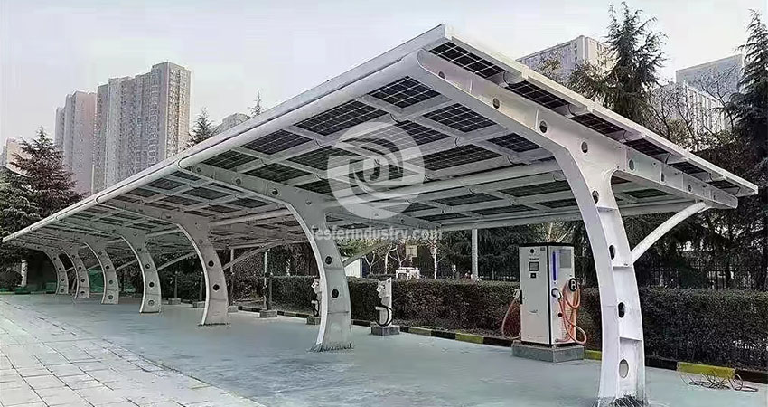 Solardächer für Parkplätze Pardubicky krajv