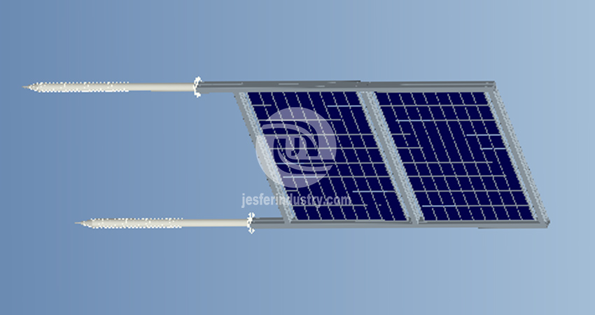 Verstellbare Halterungen für Solarmodule