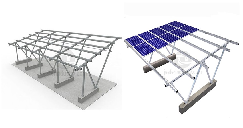 PV-Carports montieren China Xiamen Hersteller