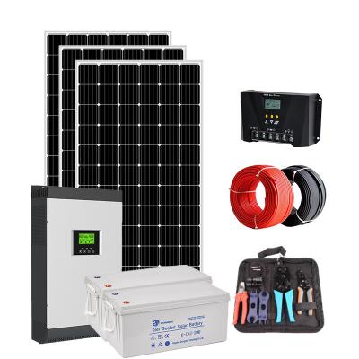 komplett PV Power Batterie Solar Off Grid System