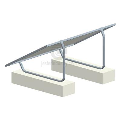 Home one panel solar module mounting frame system